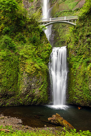 424 Multnomah Falls 2015 Benson Bridge