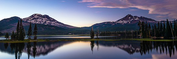 517 Night Glow Over Sparks Lake