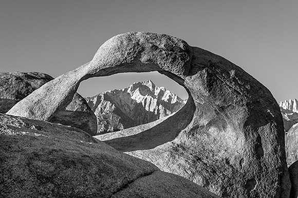 519 Mobius Arch with Eastern Sierra's