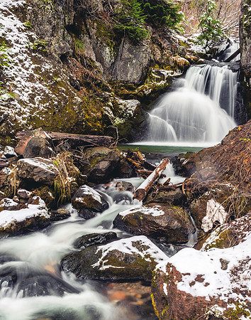 420 (Mt. Hood National Forest) Lower Sahalie Falls