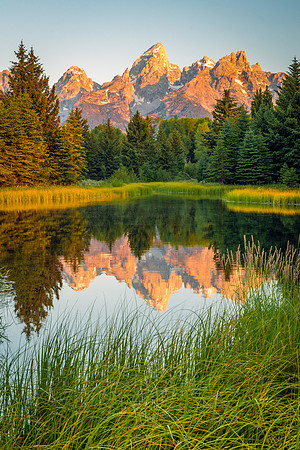 533 Daybreak on the Tetons