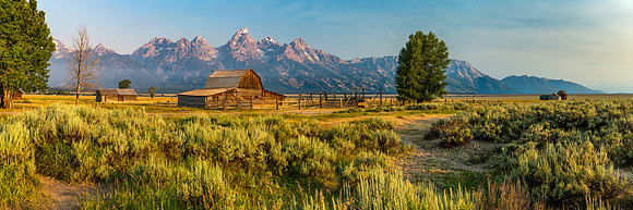 128 Morning at the Antelope Flats