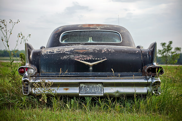 1204  1958 Cadillac Fleetwood Limosine