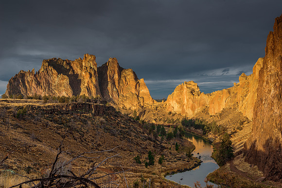 Stormy Morning at Smith Rock