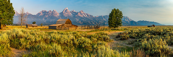 128 Morning at the Antelope Flats